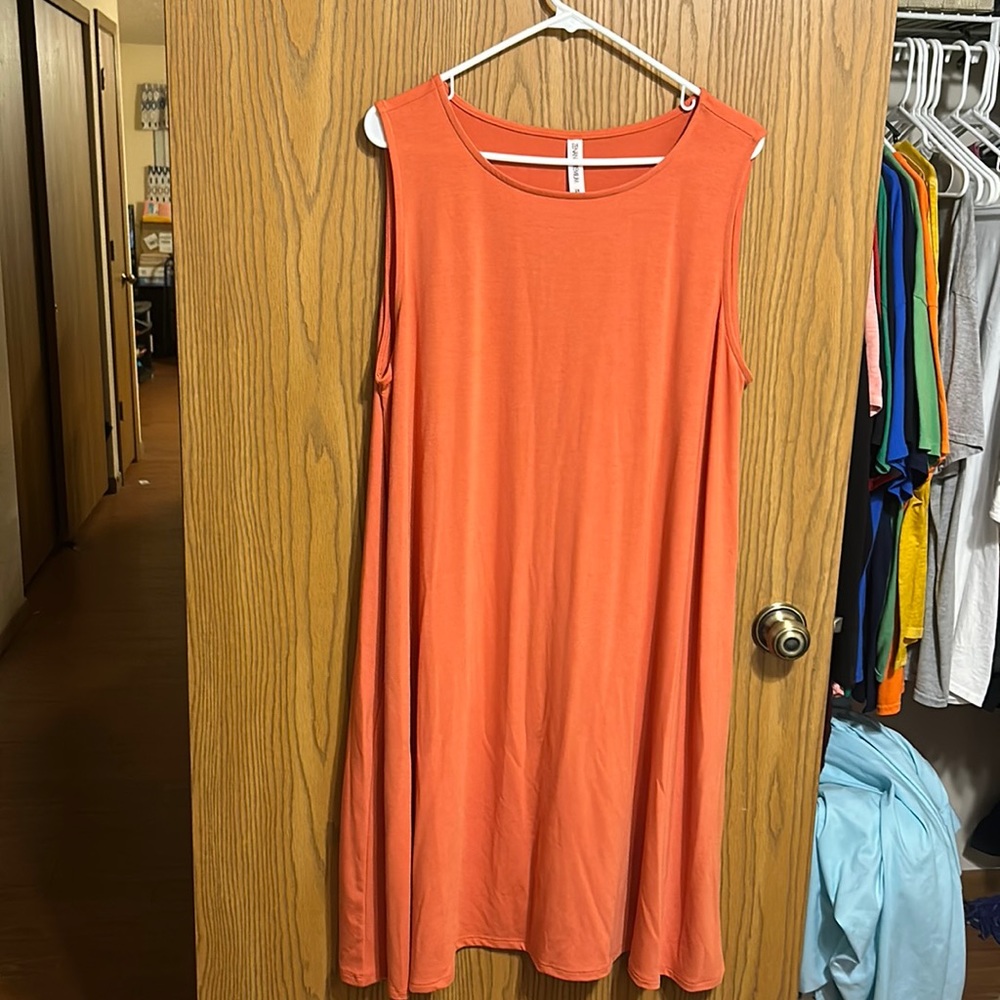 Zenana Premium Pocket Dress size 2x